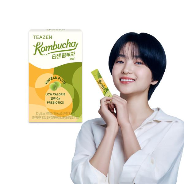 Teazen Kombucha Plum 10 sticks, Korea Kombucha