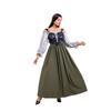 Cosplay Halloween new European and American medieval retro one-word shoulder dress COS cultural festival art performance costume