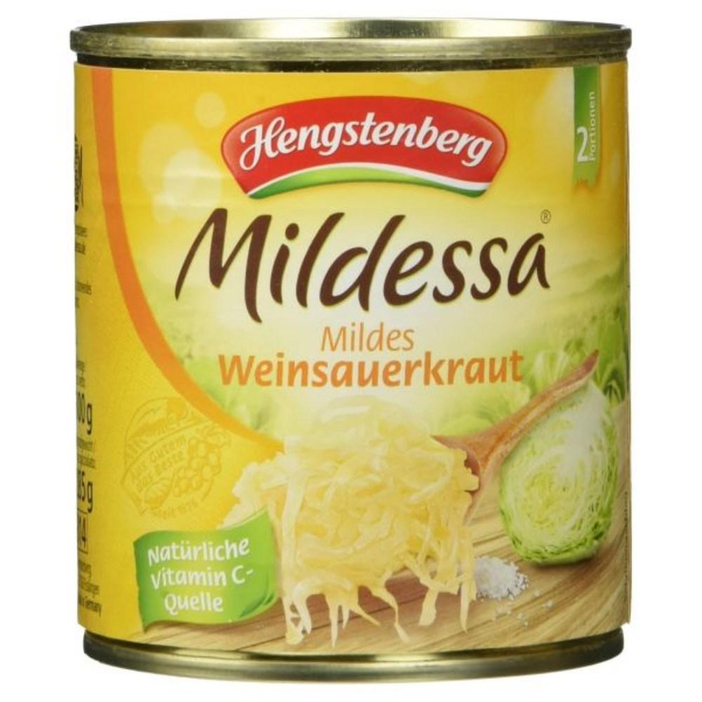 Hengstenberg Mailesa Mild Wine Sauerkraut 285g