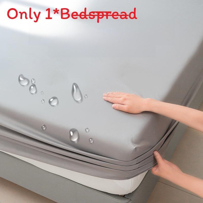 Modern Minimalist Waterproof Bed Cover With Active Dyeing For Home Protection