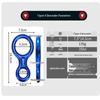 Discensore a Otto in Lega di Alluminio Xingyilong 35KN
