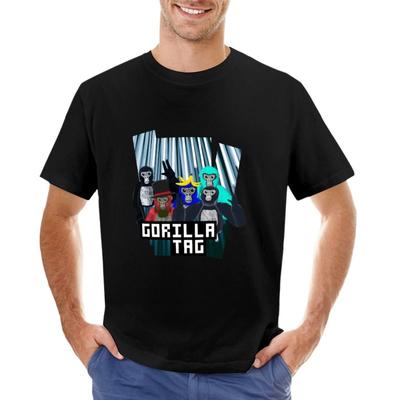 Goril etiketi partisi rame rame | goril etiketi pfp oluşturucu | goril etiketi T-Shirt vintage tişört kore moda tişört erkek