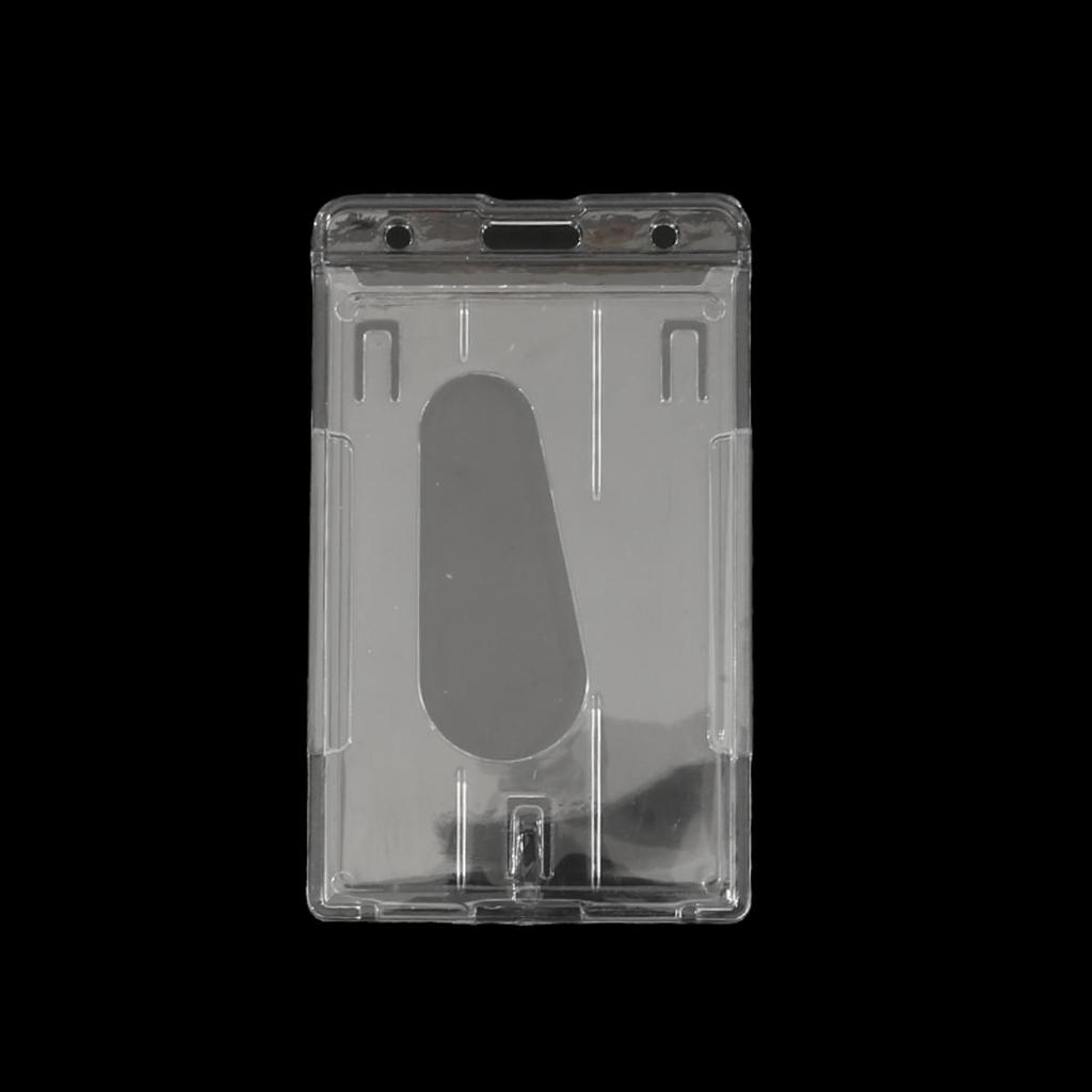 Transparent  Card Holder Keychain Badge Set Lanyard ID Card  Clip  Neck Strap Nurse Business  Card  Holde Key Clip Wholesale