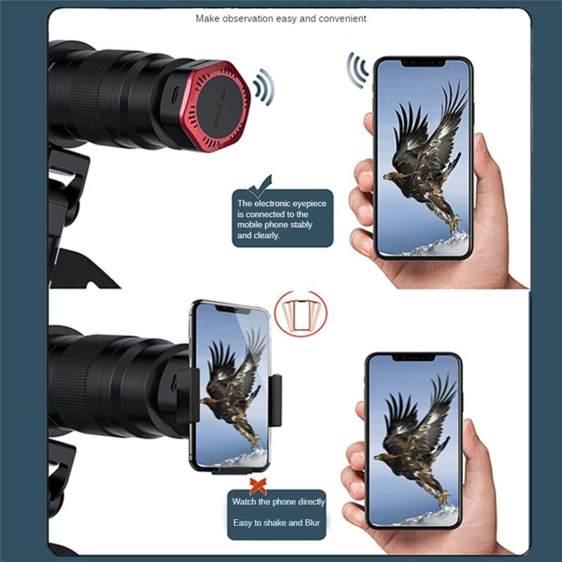 A23I-Bird Watching Telescope Camera Astronomical Telescope Dedicated Wifi Connection Phone 2MP HD Electronic Eyepiece
