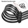100Pcs Reusable Cord Organizer Keeper Holder, Fastening Cable Ties Straps for Earbud Headphones Phones Wire Wrap Managemen