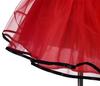 Kids Minnie Mouse Style Girls Polka Dot Costume Birthday Party Tulle Skirt with Headband Ages Red [Dressy Daisy] 5-6