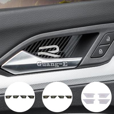 Für VW Volkswagen Golf8 Golf 8 Karosserieabdeckung Edelstahl Türinnenraum Innerer Türgriffschalenrahmen Lampenarmlehne