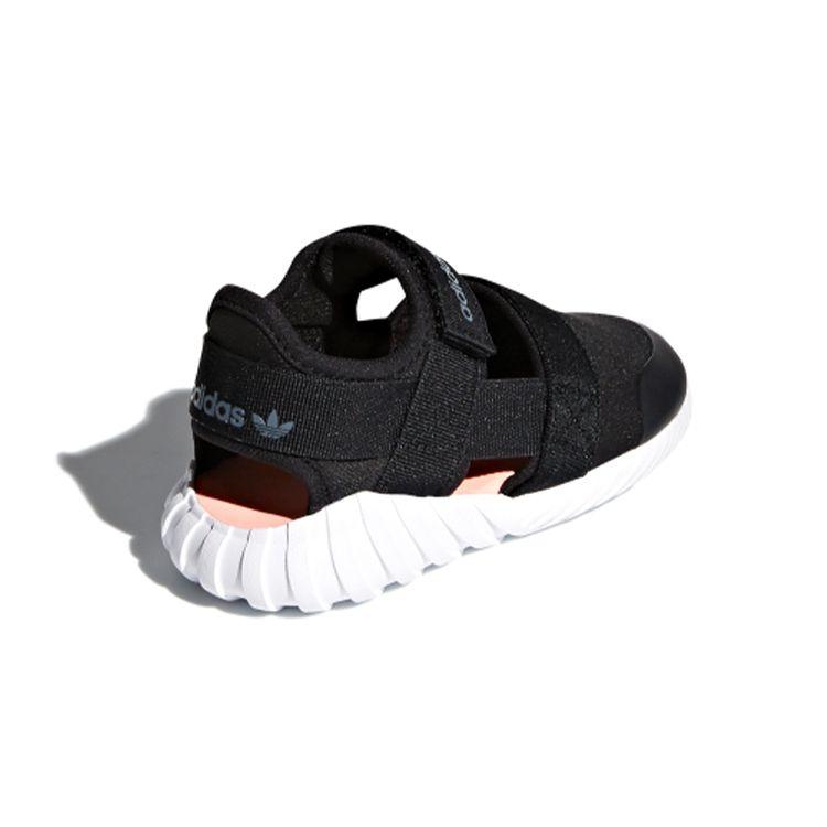 Adidas Originals Doom Casual Trend Durable Low-Top Walking Shoes Baby Shoes Black Pink BB6698