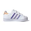 Adidas Superstar CF C Frukt og regnbuelapper Joggesko for barn Hvit Sky-Hvit Lys-lilla GY3314