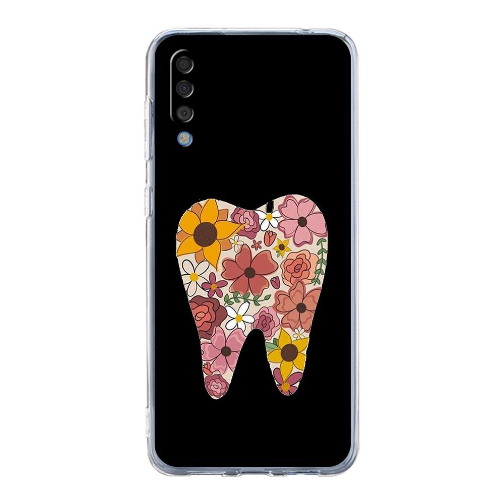 Dentist Dental Dent Tooth Cute Case For Samsung A54 A52 A50 A70 A40 A20S A20E A12 A14 A16 A22 A24 A42 A34 A32 5G A04s A06 Cover