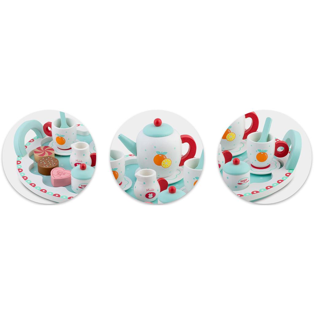 Drewniana Zabawka Zestaw Do Herbaty Rk-869 Ricokids