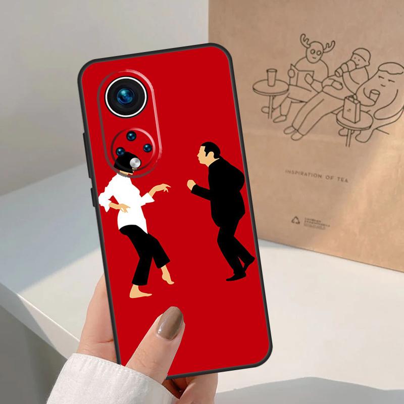 Pulp Fiction Dancing For Honor Magic 8 Pro 7 6 5 Lite Case For Honor Win RT 200 400 50 70 90 X8b X9a X9b X9c X9d
