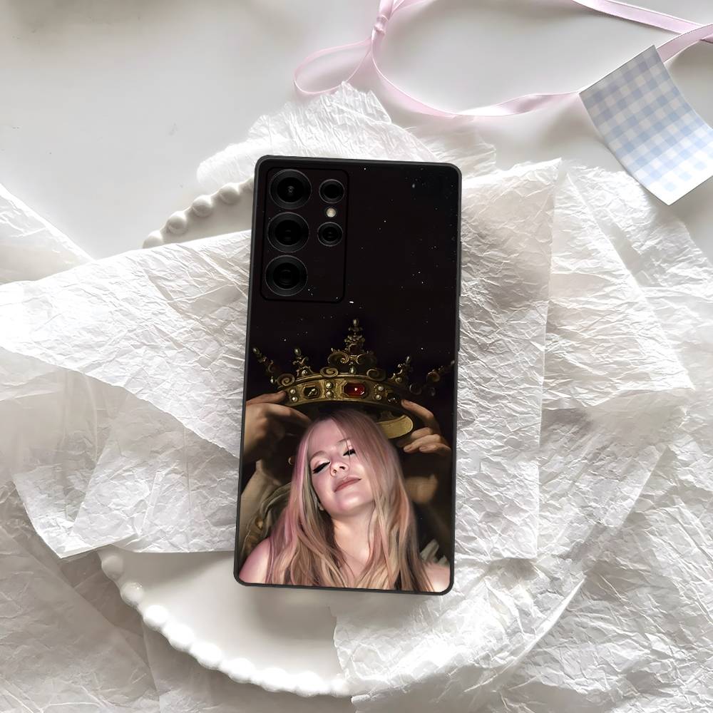Avril Ramona Lavigne Phone Case For Samsung S 24 Fe 25 Ultra Plus 20 Lite 21 30 22 23 24 22 Ultra 5G Fundas