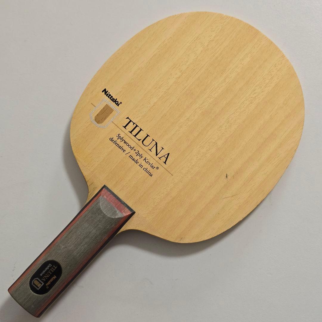 Used NITTAKU table tennis racket TILUNA