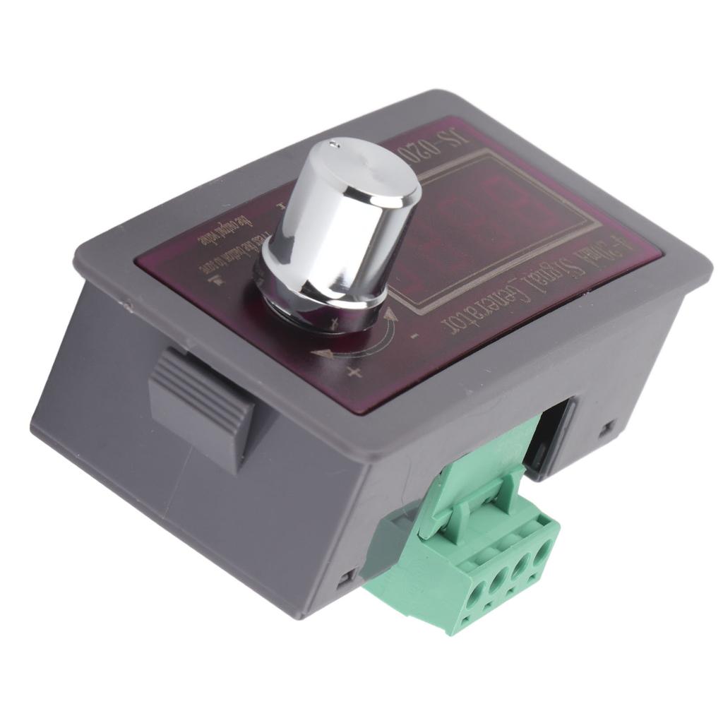 4‑20mA Current Voltage Signal Generator with Battery Power Supply Interface Analog Simulator Adjustable 4 Digit Display