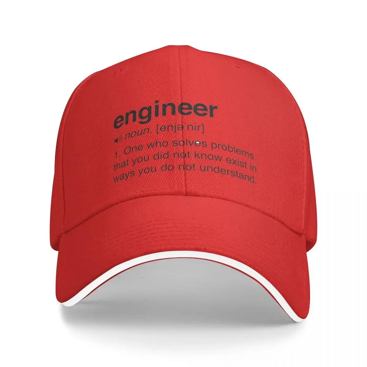 

Funny Engineer Definition Cap Fashion Casual Baseball Caps Adjustable Hat Hip Hop Summer Unisex Baseball Hats One Size