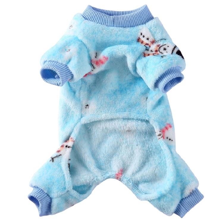 Dog Coat Christmas Theme Pullover for Cold Weather Four-Legged Apparel