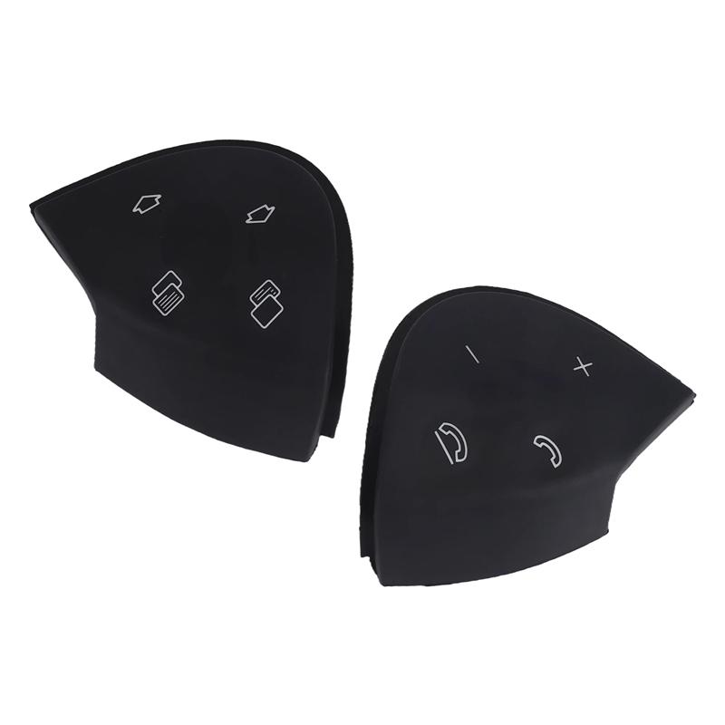 

Car Steering Wheel Switch Control Button Trim Cover For Mercedes Benz E-Class W211 E320 E350 E550 2003-2006 чорний