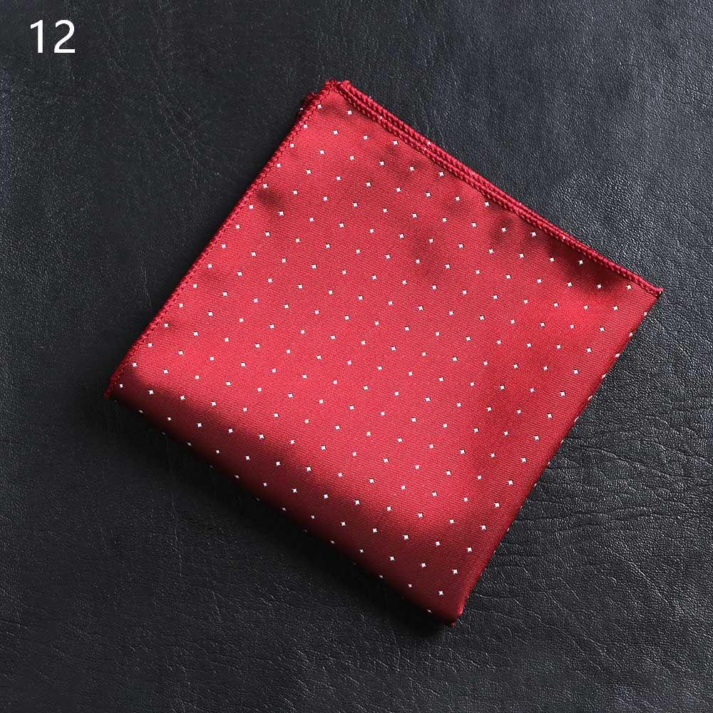 Fashion Paisley Pocket square embroidery Hankies Chest Towel Men handkerchief