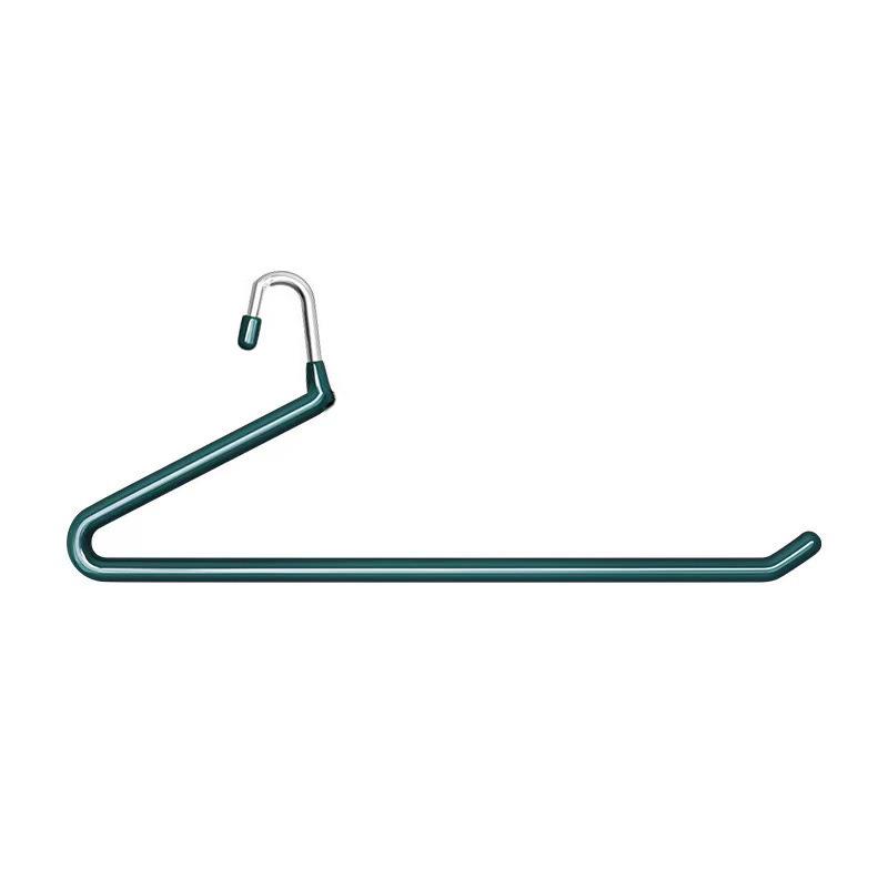 Thickened Non-Slip Goose-Shaped Pant Hanger with Clips for Wardrobe Storage
