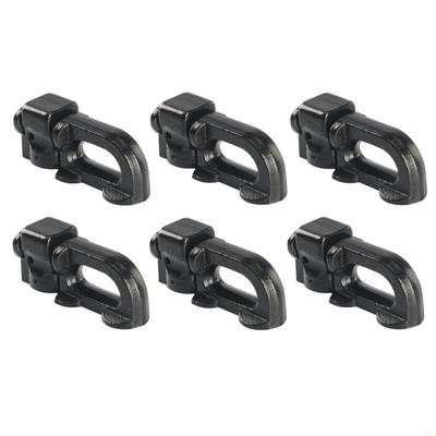 28GC Carbon Steel Sliding Locking Clamp Double Tie Down Fitting For Campers