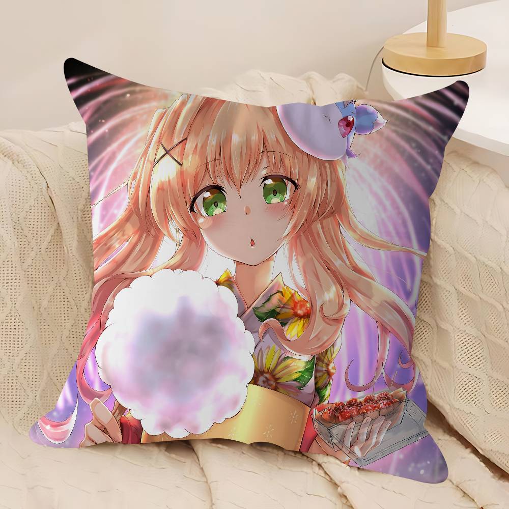 Anime S-Summer Pockets Personalized Picture Text Home Decorative Pillows Household Gifts 45x45cm