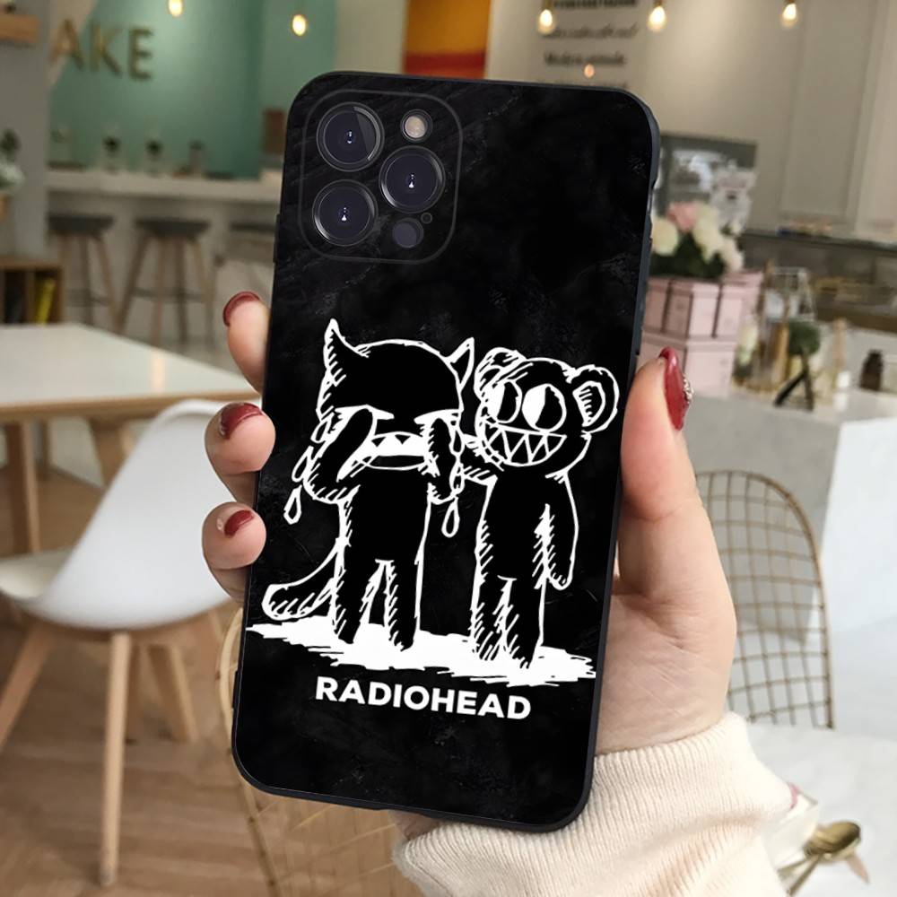 R-Radiohead Rock Band Phone Case For IPhone 17 Air 16 Pro Max 15 14 13 12 11 Mini Soft TPU Back Cover