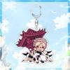 Anime Geto Suguru Ryomen Sukuna Fushiguro Toji Nanami Kento Okkotsu Yuta Inumaki Toge Acrylic Keychains Pendants Figure Toy Gift