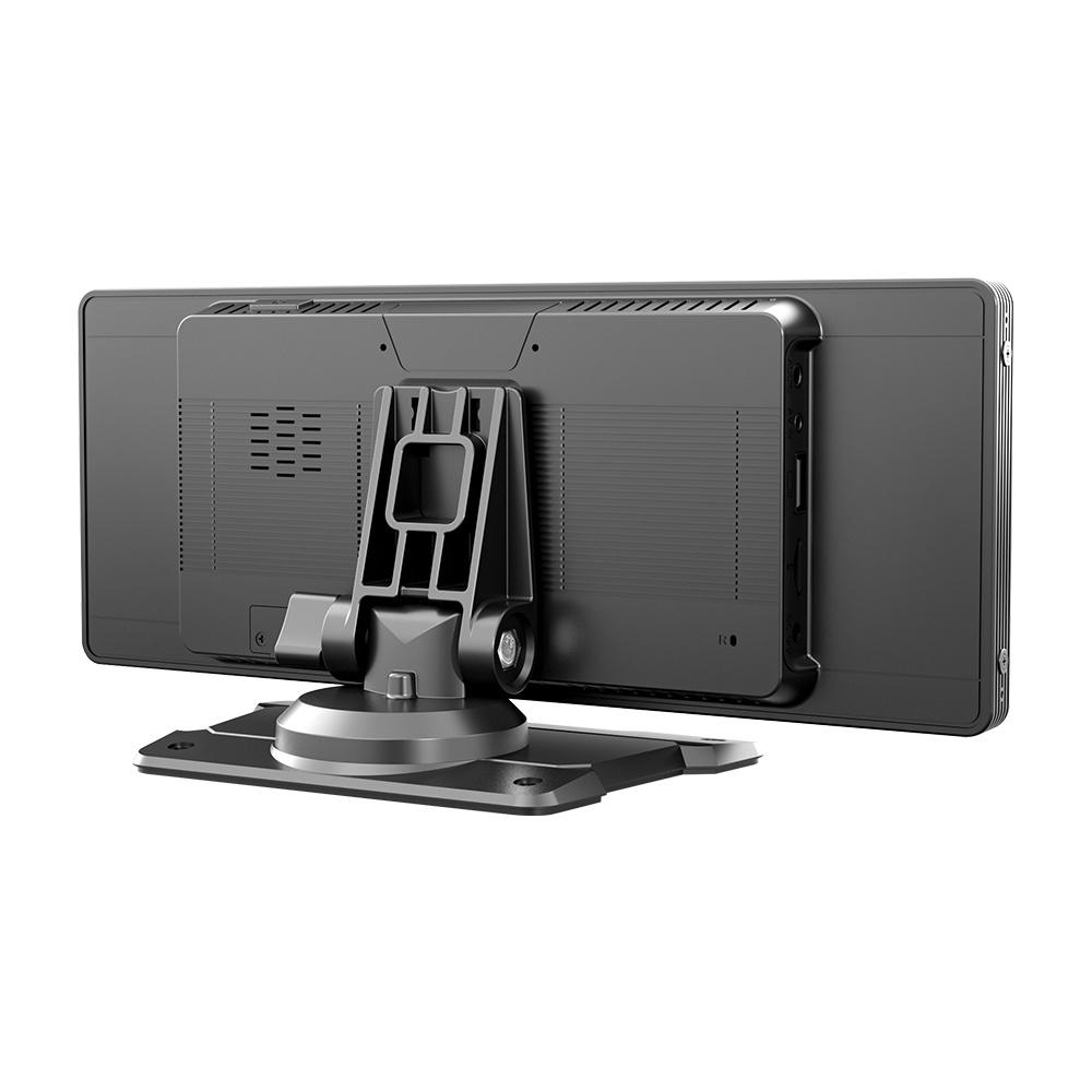 Portable 9.3" IPS Screen Multimedia Player Compatible with  Wireless CarPlay Android Auto Mirror Link