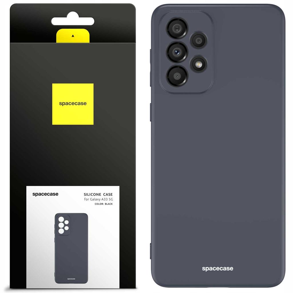 Sc Silicone Case Galaxy A33 5G Black