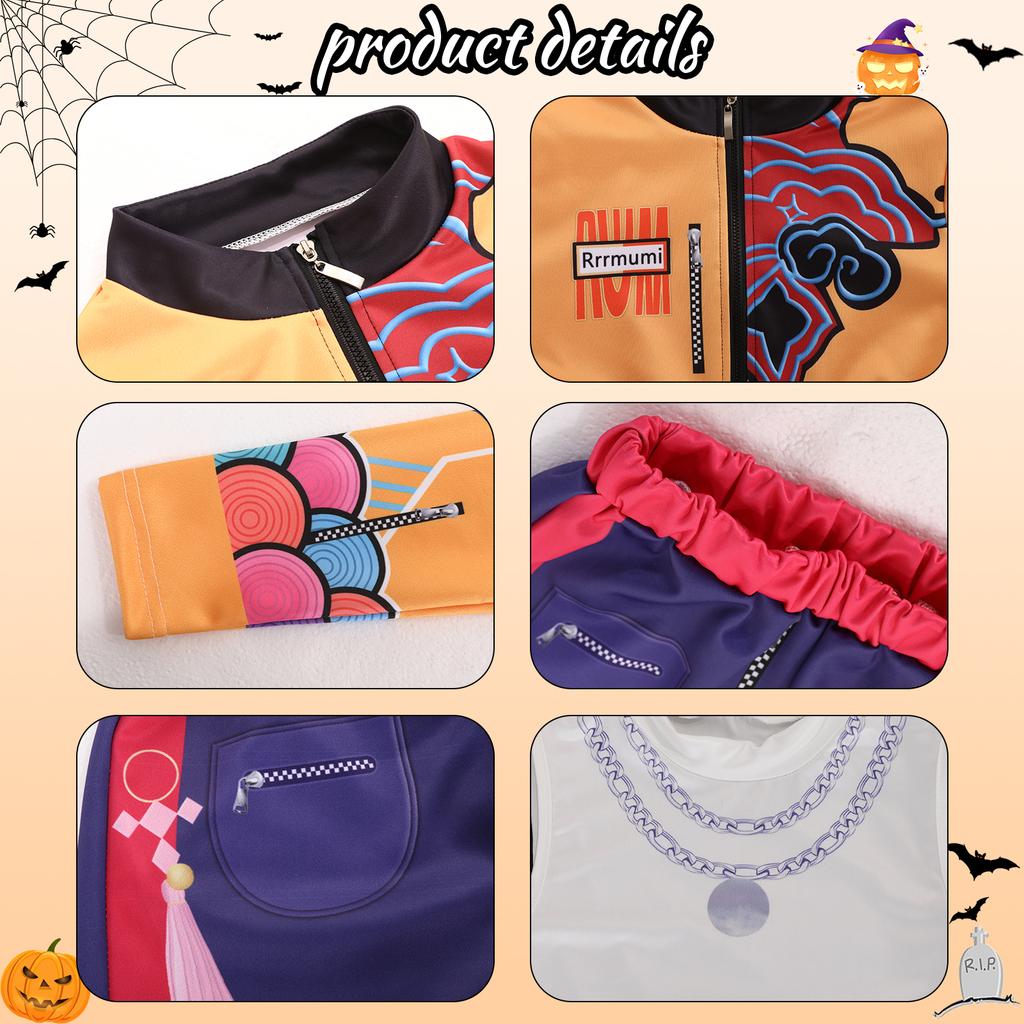 Kinder Cosplay Kostüme Mädchen Zoey Mira Rumi Fantasy Rollenspiel Outfits Kpop Halloween Karneval Party Anzüge