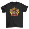 The King Father'' Crowned T-Shirt Mens Womens Tees Top - Rule the Style Kingdom! Funny Tee Fit for Ro