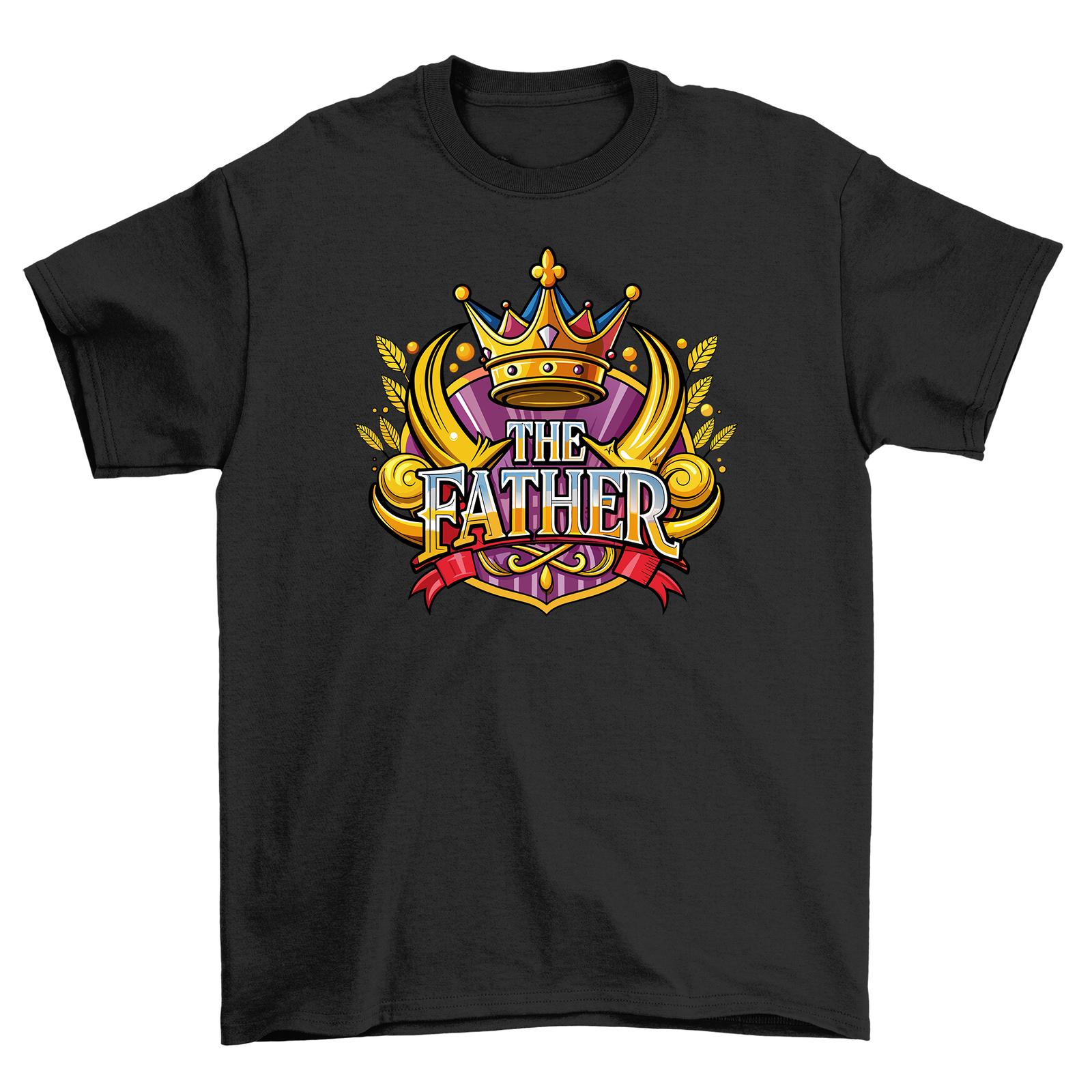 The King Father Crowned T-Shirt Mens Womens Tees Top - Rule the Style Kingdom! Funny tee fit for ro L
