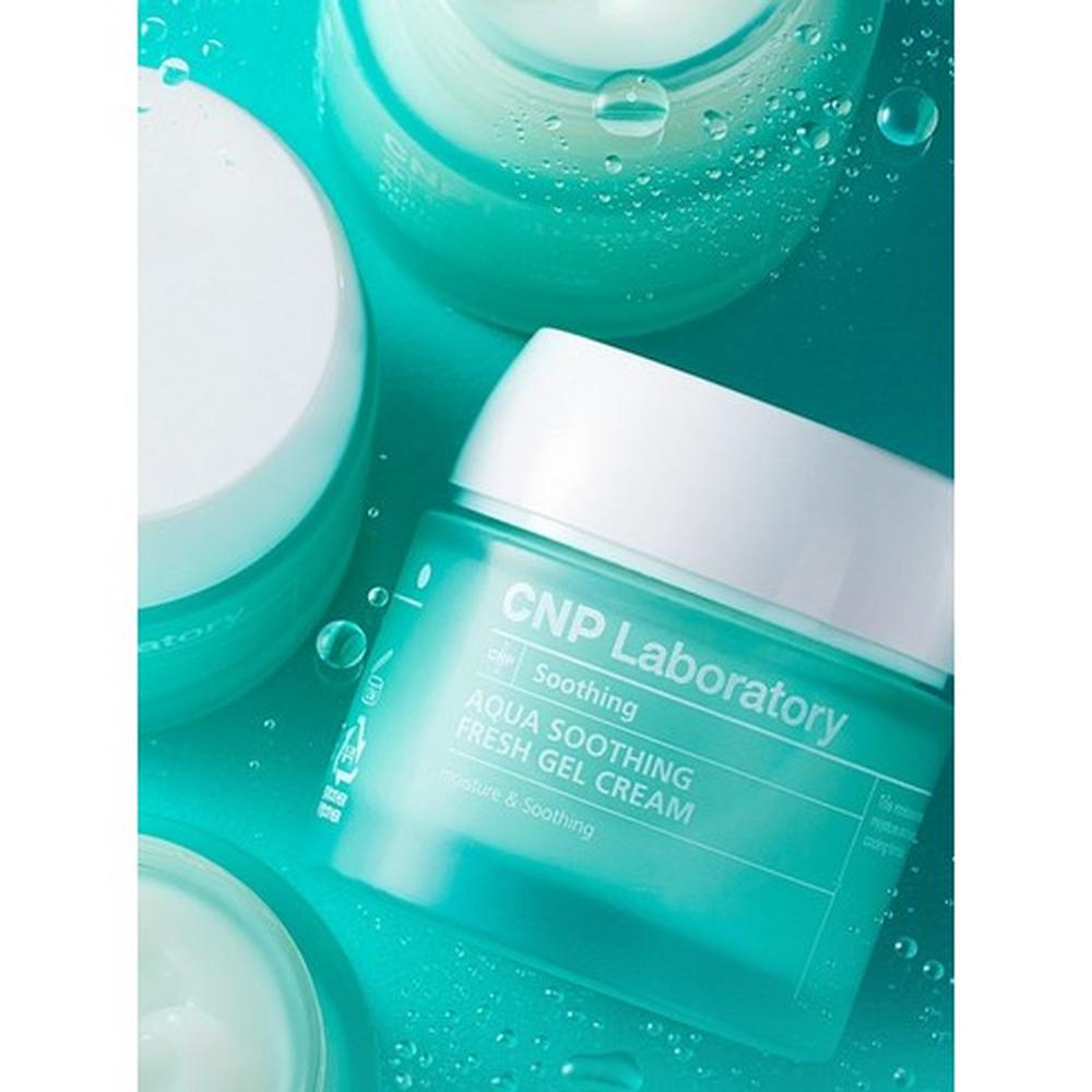 CNP LABORATORY Aqua Soothing Gel Cream 80ml – Lightweight Hydration & Cooling Care, Korean