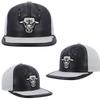 Baseballová čepice s výšivkou býka Široký okraj Prodyšný klobouk proti slunci Pánská Dámská Streetwear