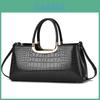 Modern Urban Pu Shoulder Bag With Stone Texture And Zipper Closure For Casual Outings
