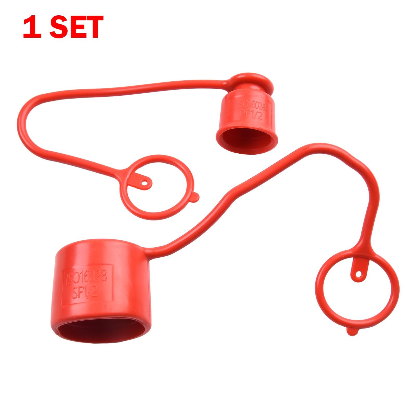 Dust Cap Quick Connector Quick Coupler 1Set Coupler FF-04（1/2）
