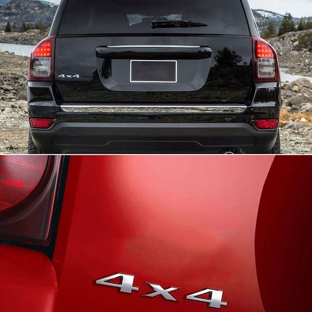 ABS Black 4X4 Logo For SUV Truck Auto Accessories Car Sticker Auto Decals Car-styling Emblem Badge