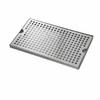 Stainless Steel Draining Tray Rectangular Spill Catcher Metal Pan Board for Prep