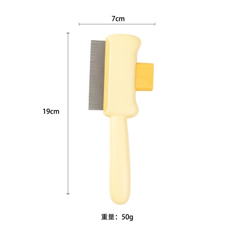 

Кошачья расческа рядная расческа кошачья шерсть специальная расческа щетка длинная шерсть распутывание игольчатая расческа чистка удаление шерсти артефакт собака питомец press comb