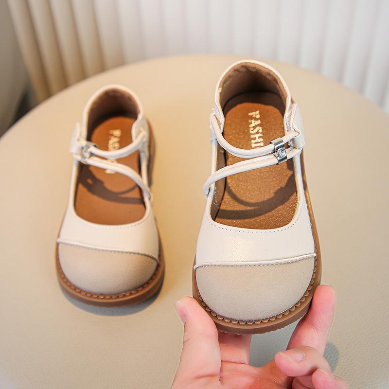 

Туфли принцессы на мягкой подошве для девочек, кожаные туфли для студентов 29