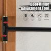 Hinges Gap Adjusting Wrench Alignment Tools Carbon Steel Heavy Duty Hinge Bender Household Bedroom Door Hinge Repair Tools
