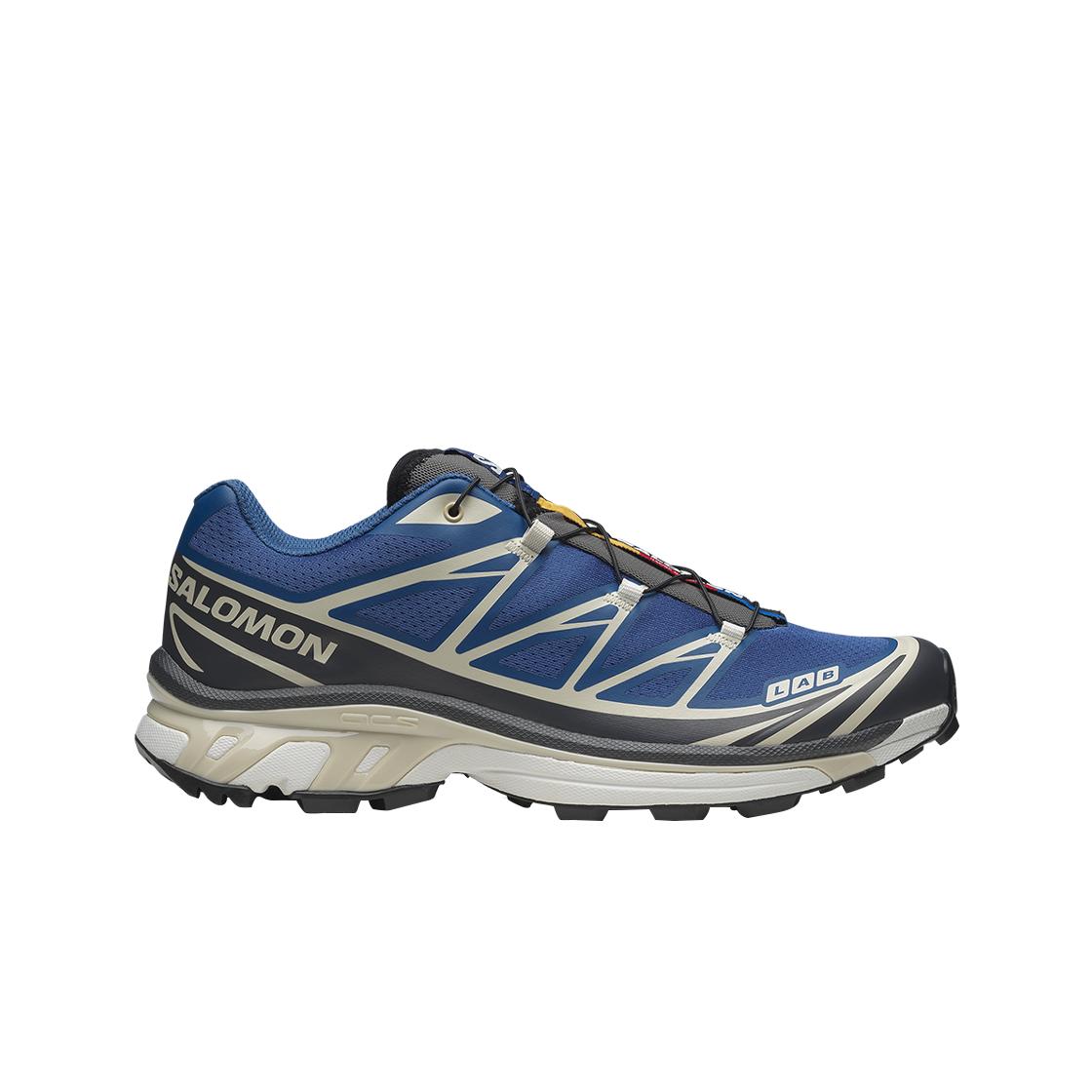 Унисекс кроссовки Salomon XT-6 Темно-синий Асфальт Миндальное Молоко L47739300 42⅔
