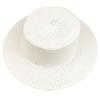 Summer Wide Brim Straw Hat Women Wide Brim Vacation Beach Hat Simple Foldable Travel for Sun Hat Sunscreen UV for Sun Ca