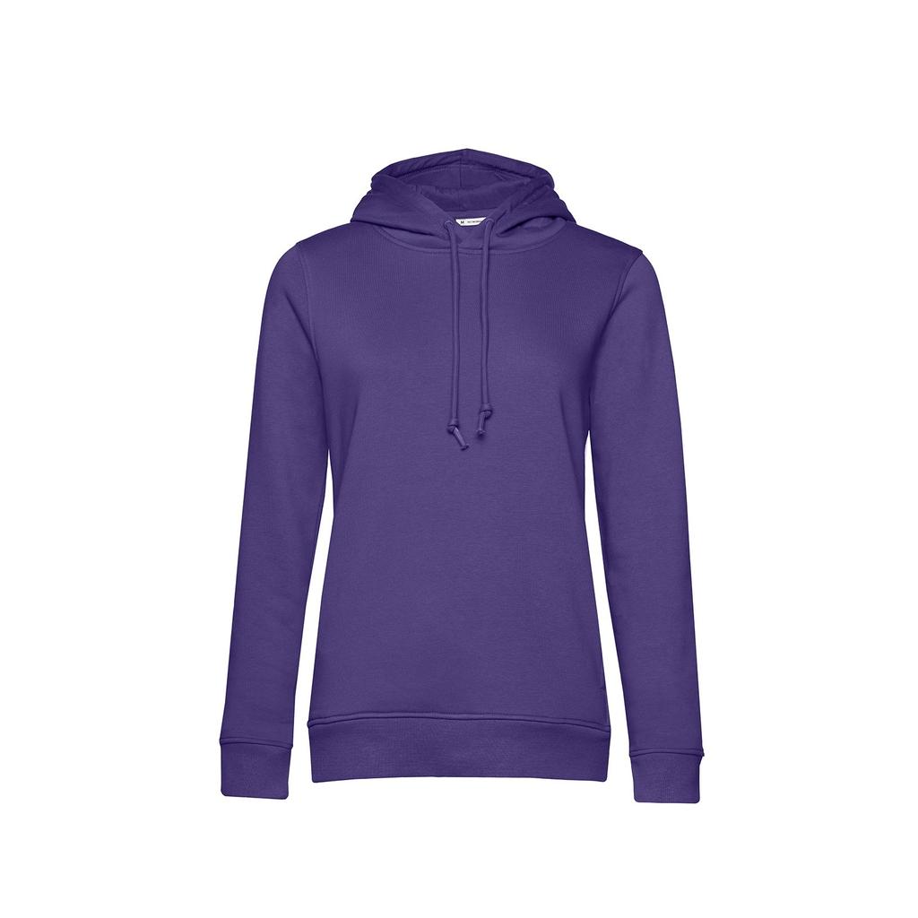 B&C Womens/Ladies Organic Hoodie