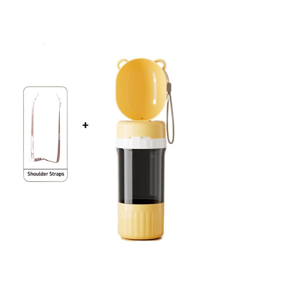 With Food Container Dog Outdoor Water Cup 2-in-1 Pet Feeder  for Pet Walking,Hiking,Travel