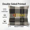 Thai Airways International Cushion Cover Pattern Printed Pillowcase For Living Room Sofa Cushion Cover & Bedroom Decor