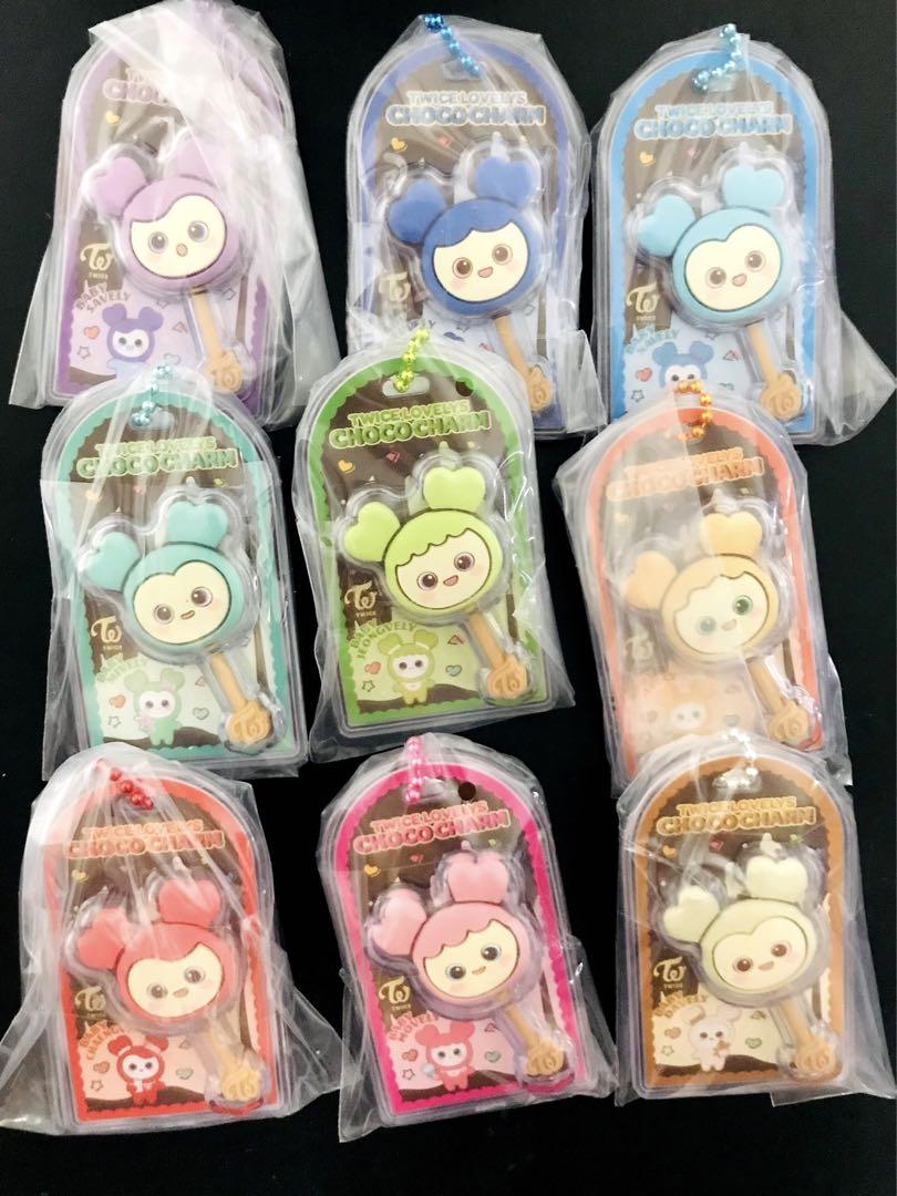 

[USED] TWICE Chocolate Covered Cookies & Charms - Complete Set of 9