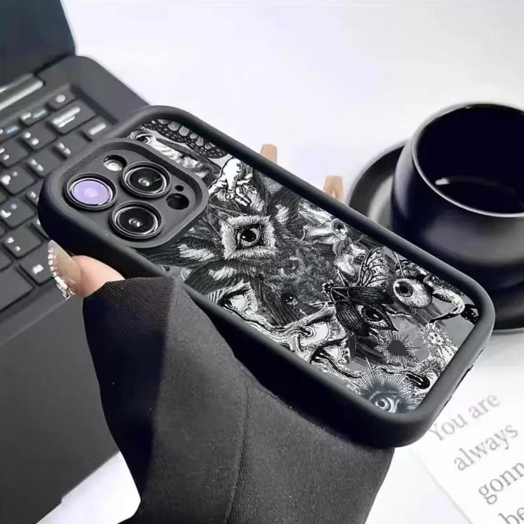 Siliziumkarbid Teufelsauge Hülle für iPhone 17 Pro Max/16/15/14/13 Pro