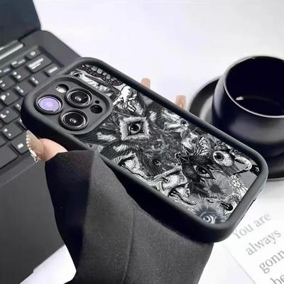 Siliziumkarbid Teufelsauge Hülle für iPhone 17 Pro Max/16/15/14/13 Pro
